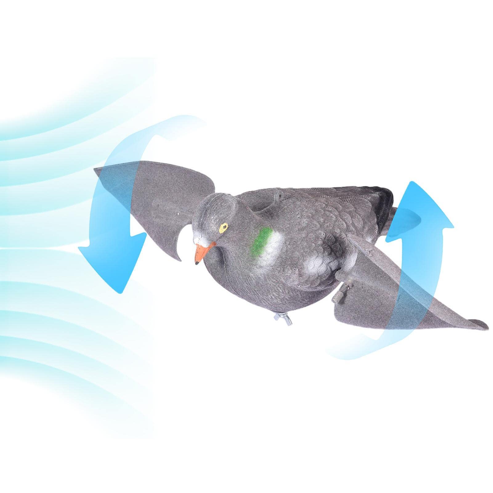 Produktbild von Taubenköder Für Die Jagd – Windbetriebene Flügel, Realistisch & Langlebig – Perfekt Für Stoppelfelder & Teichufer