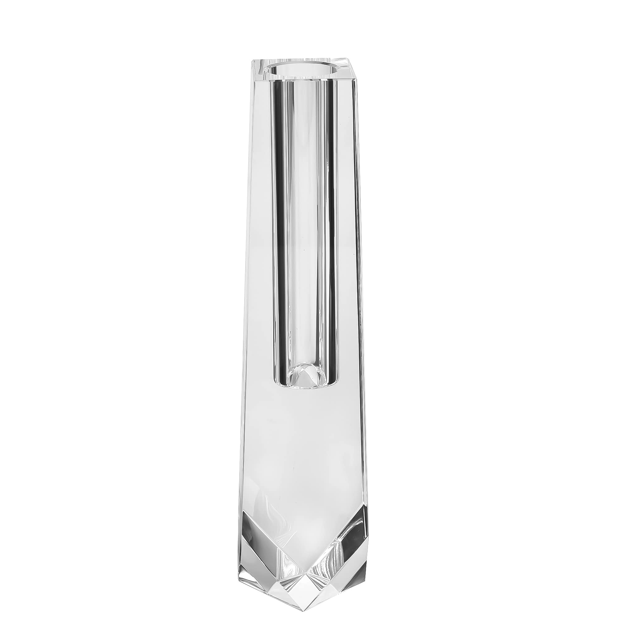 Vase en cristal de 21,6 cm kitCom pour decoration de table élégante