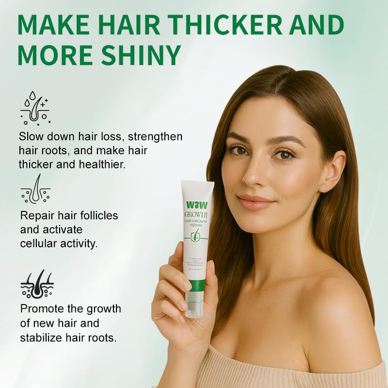 W3W Hair Growth Serum - Nourishing Caffeine Formula