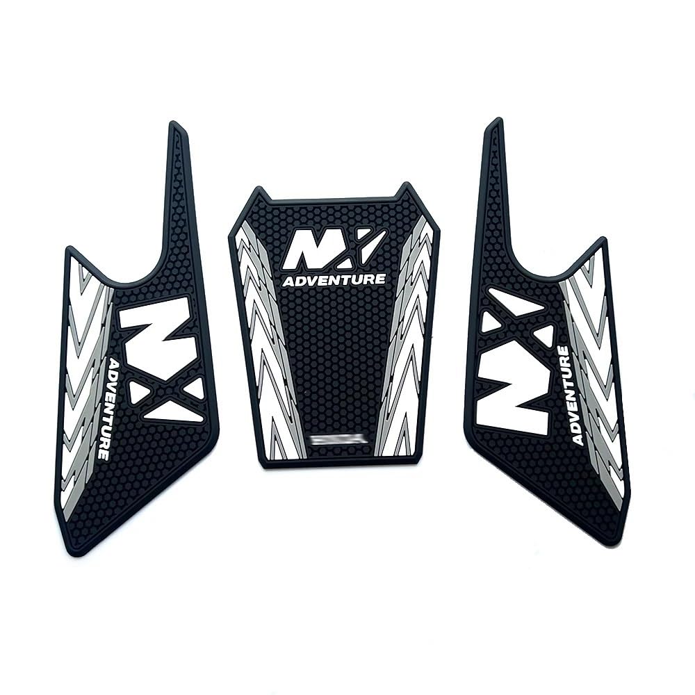 Motorcycle Fuel Tank Sticker for NX400 NX500 2024 Motorcycle Tank Pad Protector Sticker Decal Gas Knee Grip Tank Traction Pad Side Motorbike