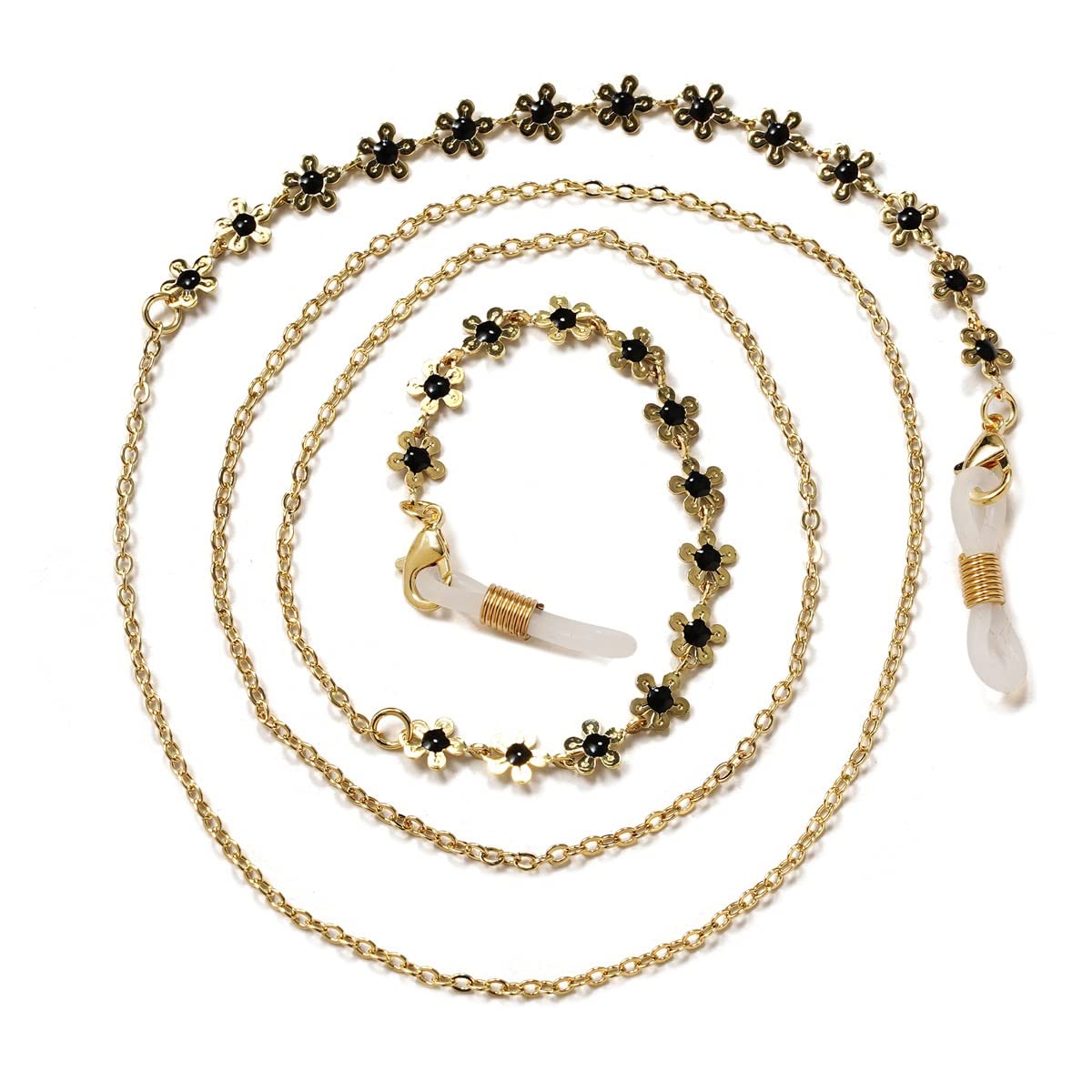 Brillenbandhalter, Sonnenbrillenkette zum Umhängen, Brillenkette für Damen und Herren