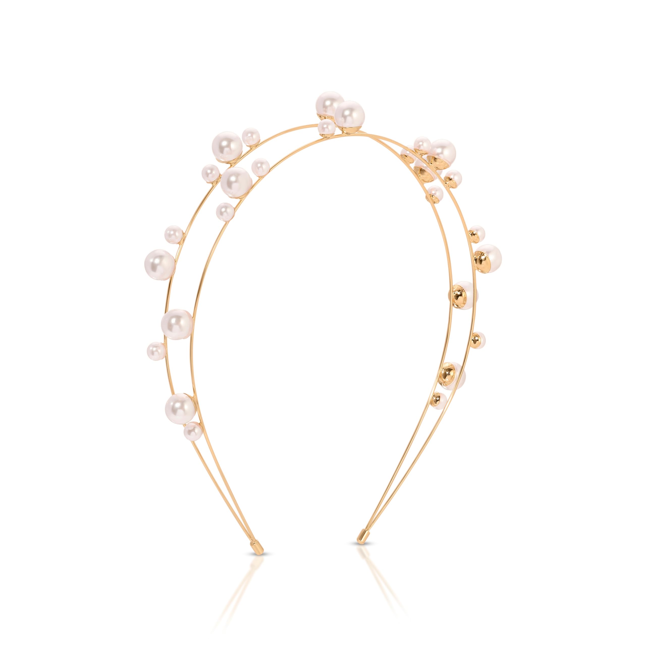 Amazon.com : Ettika Gold Headband. Hair Accessories, Gold  display picture 1