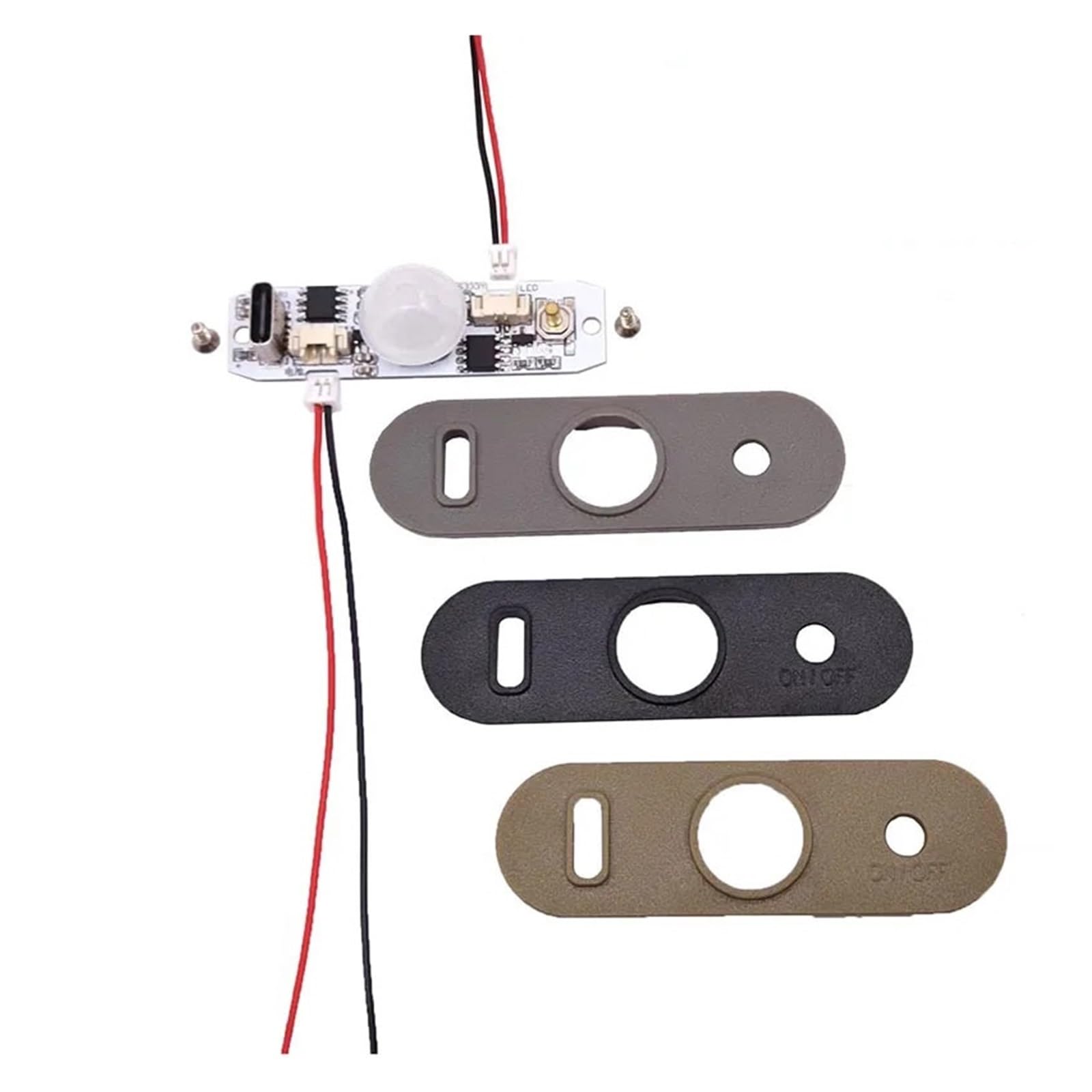 Module de détection de présence humaine 5V pour réglette LED alu et interrupteur tactile