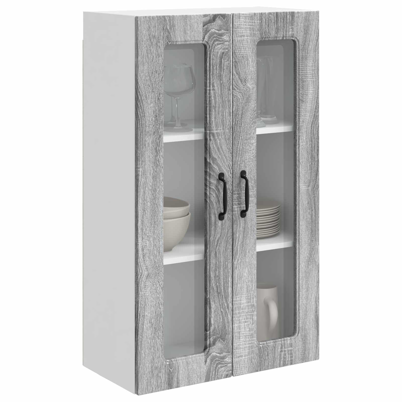Mobiletto da cucina Kalmar, 60 x 31 x 100 cm, in legno Sonoma