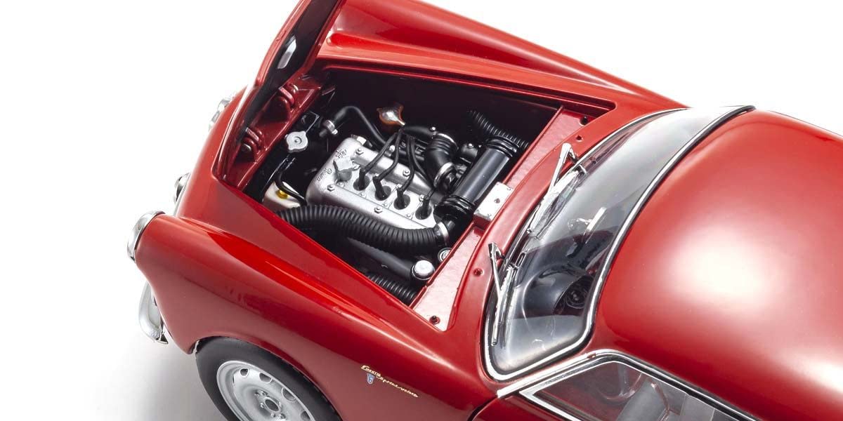 Kyosho 1:18 Alfa Romeo Giulietta Sprint Veloce - Rosso