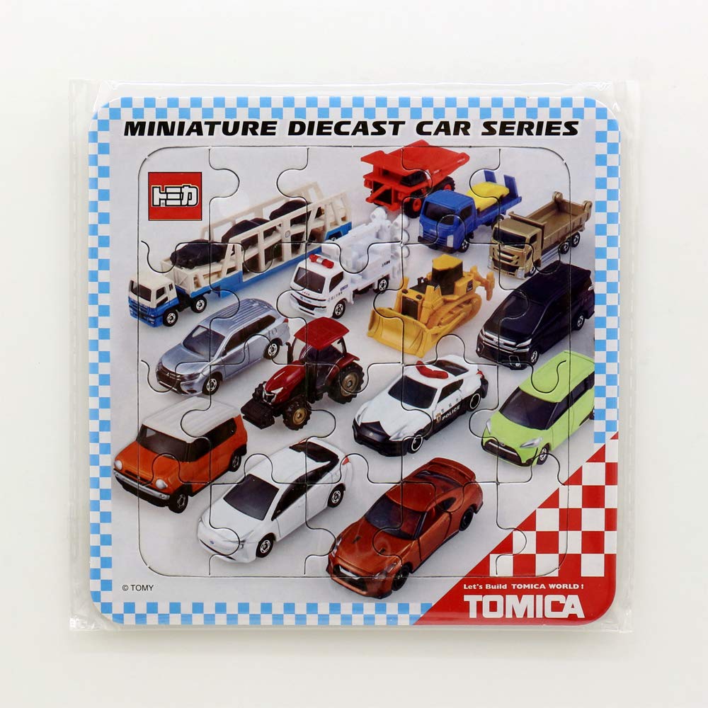 Amazon.co.jp: こどもクラブ トミカパズル25個入 0180634 70960 : おもちゃ