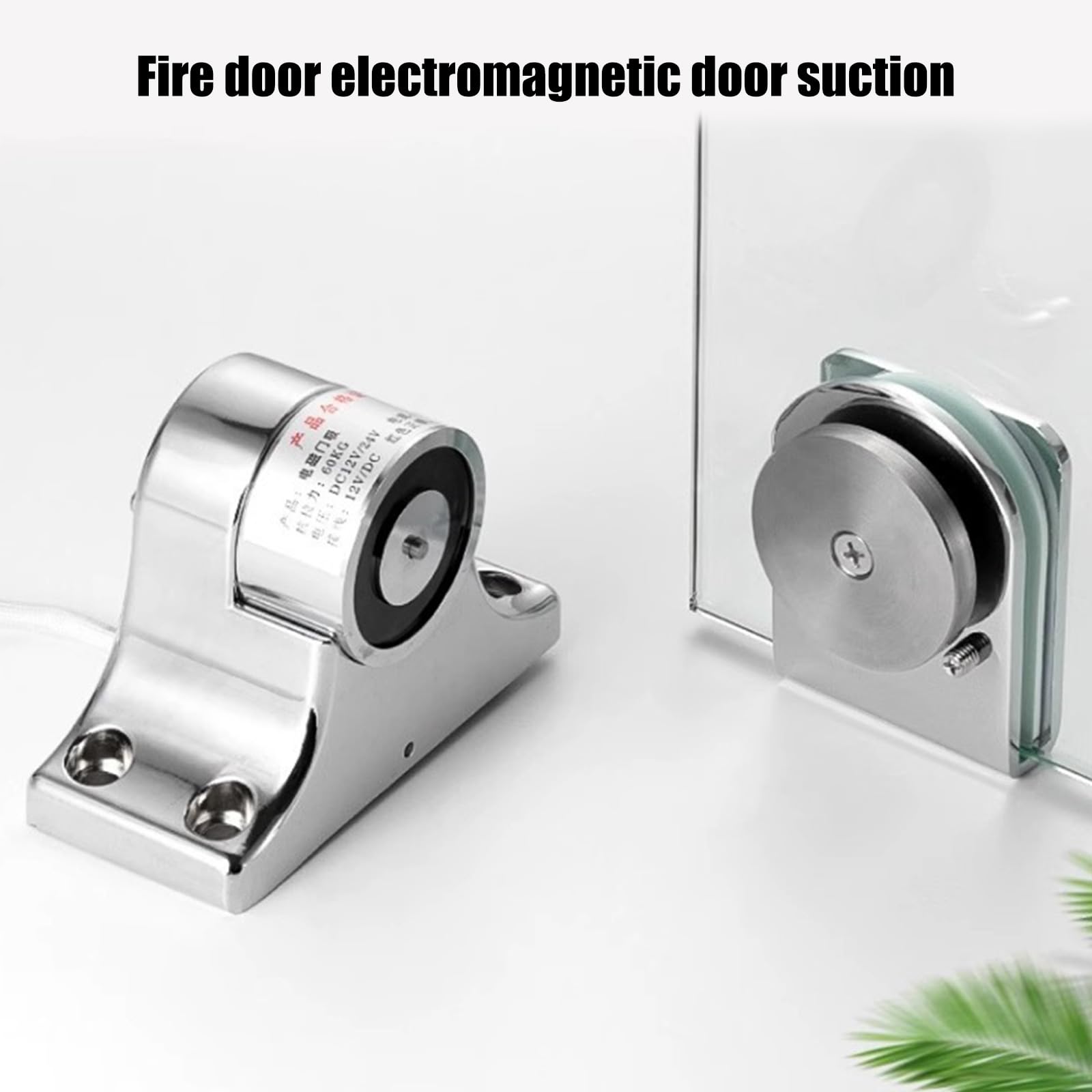 Soportes de puerta electromagnéticos resistentes, cierres de puerta seguros para cierres seguros y fácil instalación, tope de puerta para uso doméstico y de oficina