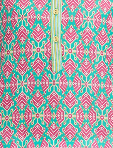 Image of Rangriti Womens Round Neck Printed Kurta