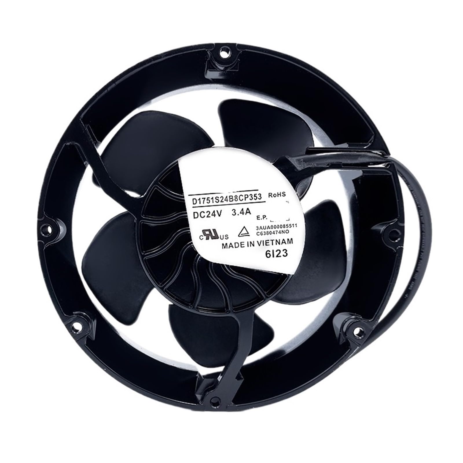 CXDFRSER D1751S24B8CP353 24V 3.4A 17251 172 * 51mm Cooling Fan