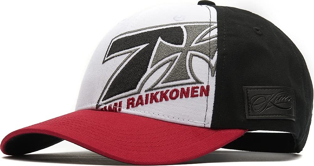 West Coast Choppers Men's White Wcc Kimi Raikkonnen Fast As Rear Roundbill Hat