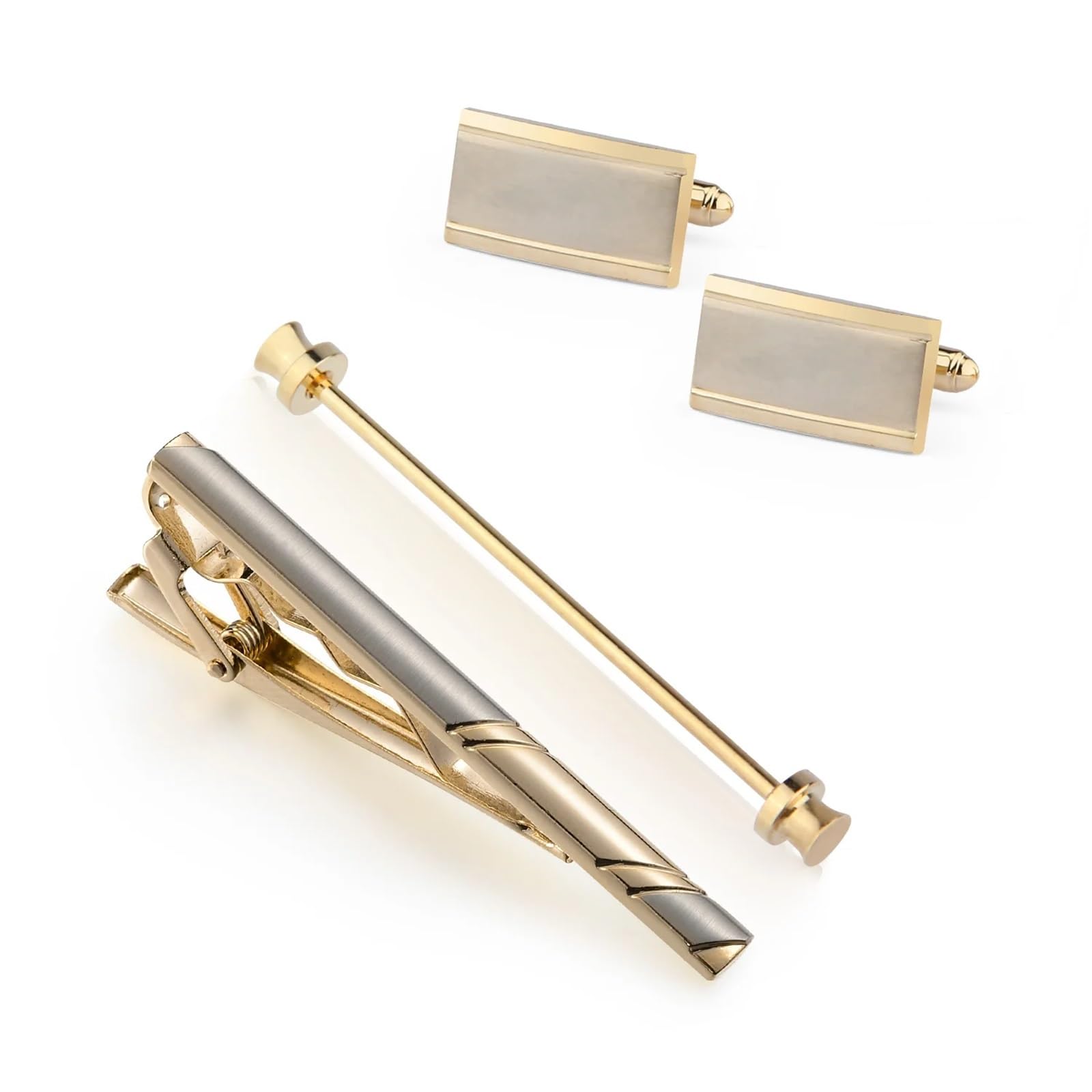 Clips de corbata, gemelos y alfileres for camisa hombre, broches for, accesorios joyería Para Hombre