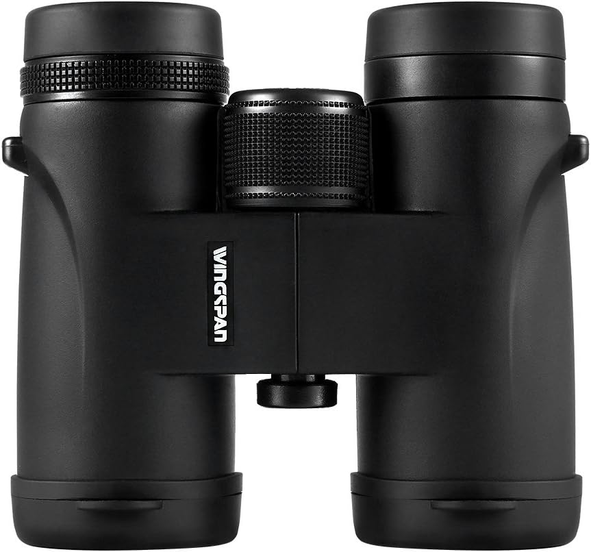 Wingspan Optics WingSight HD 8X32 Compact Birding Binoculars. Compact and Lightweight Binoculars for Bird Watching on The Go. Extra-Wide Field of View. Phase Coated. Close Focus. Waterproof. Fogproof