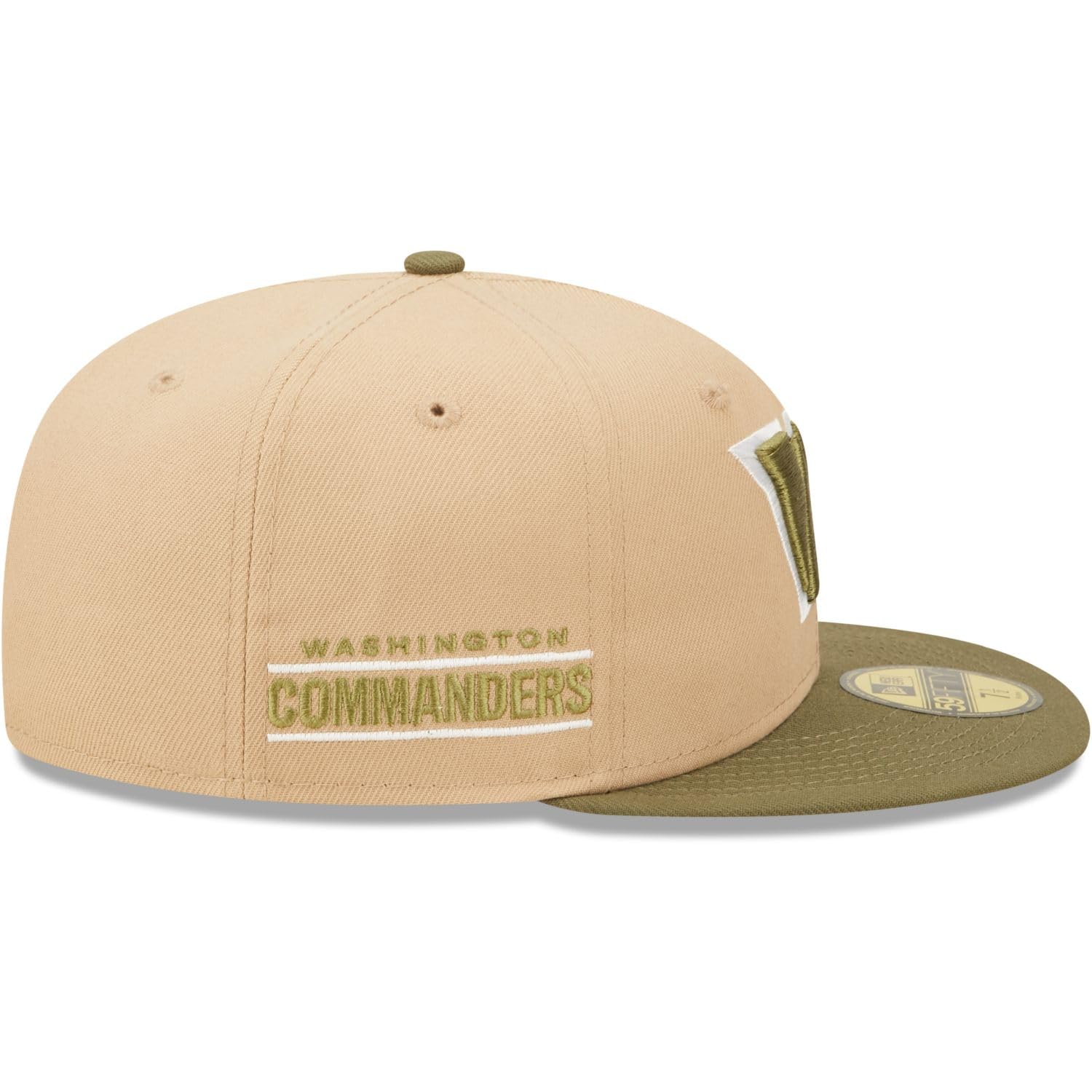 New Era 59Fifty Cap SIDEPATCH Washington Commanders - 6 7/8, Tampa Bay Buccaneers, 55