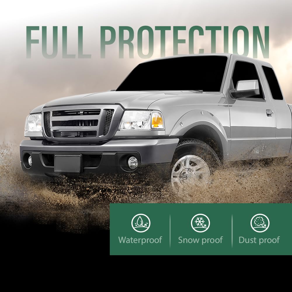 Ford Ranger Door Panel 1 Pair Black Steel Rocker Panels For 1993-2011 ...