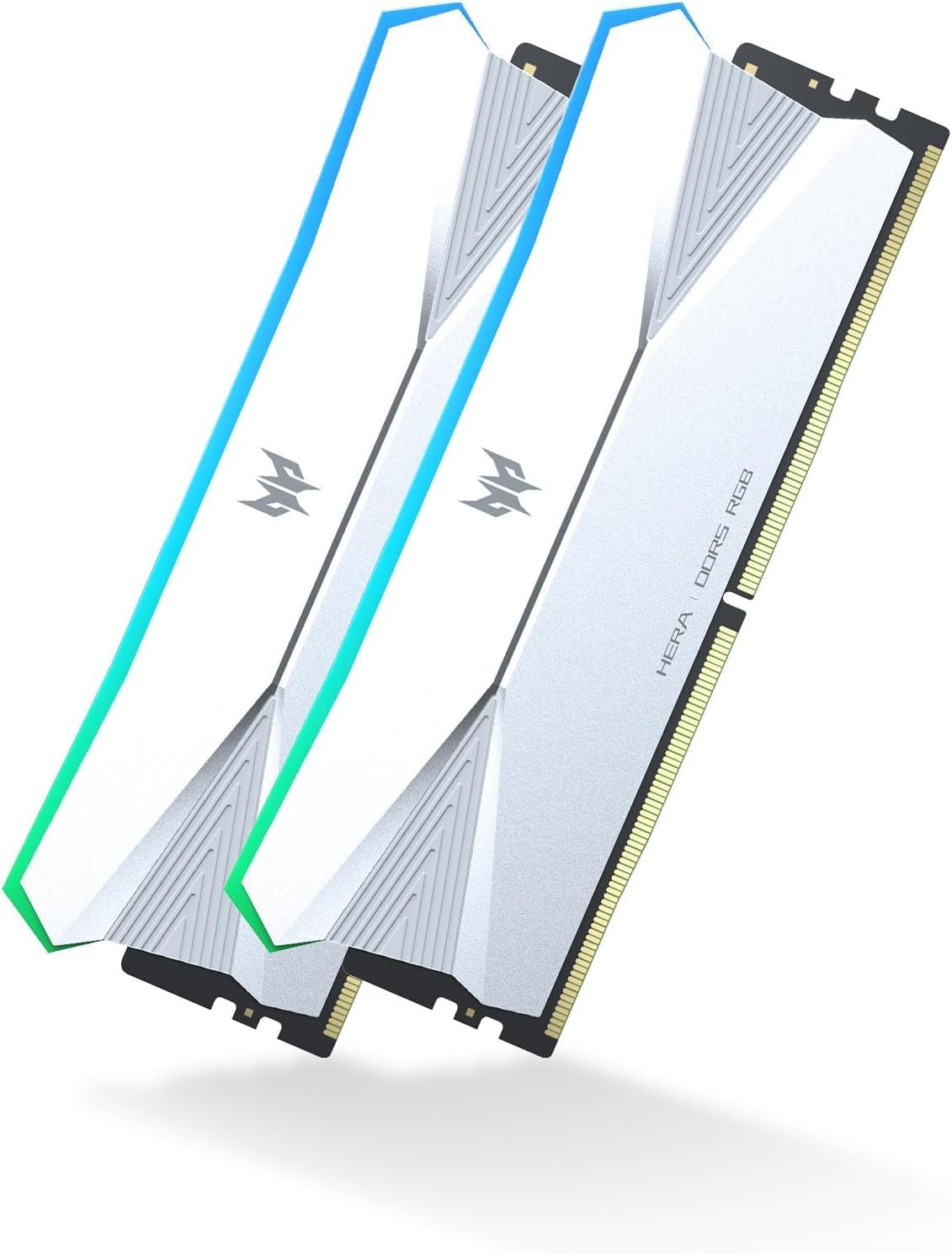 Acer Predator Hera DDR5 RGB RAM 48GB (24GBx2) up to 8400MHz CL40 - Only for Intel Z890 & AMD X870 - PC Computer Gaming Memory - Silver