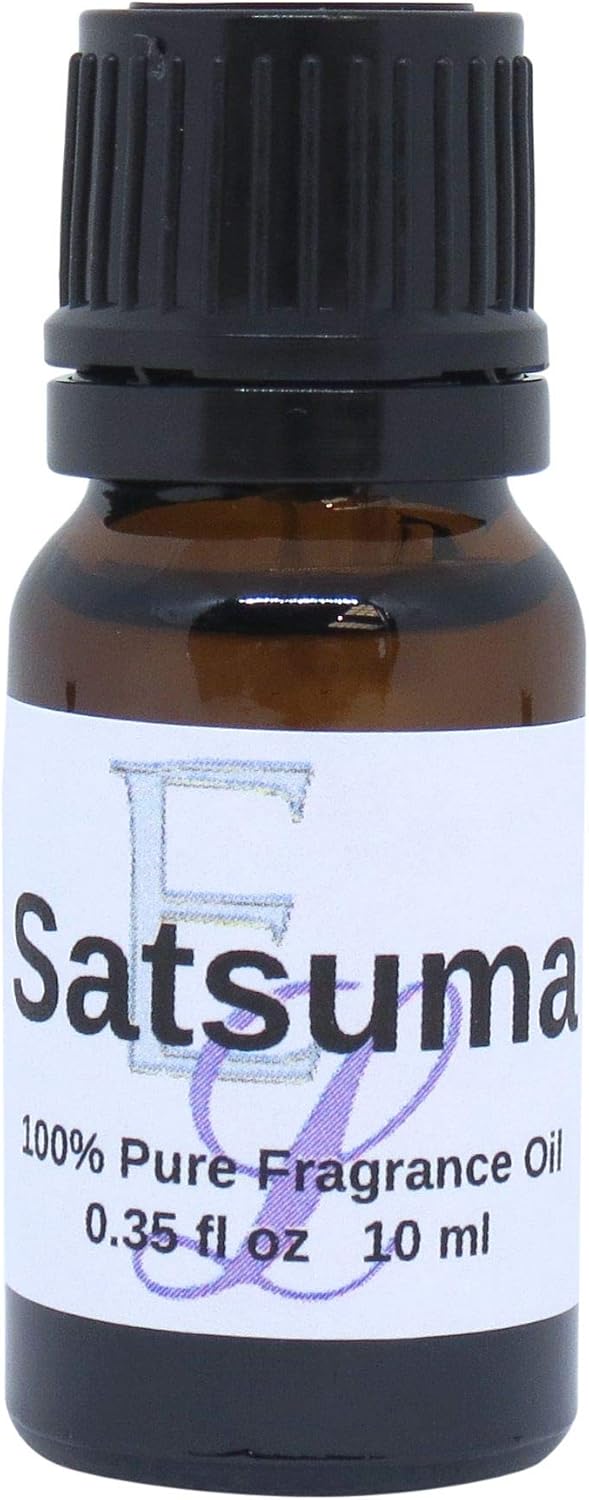 Satsuma Fragrance Oil by Eclectic Lady, 10 ml Premium, Long Lasting Diffuser Oils