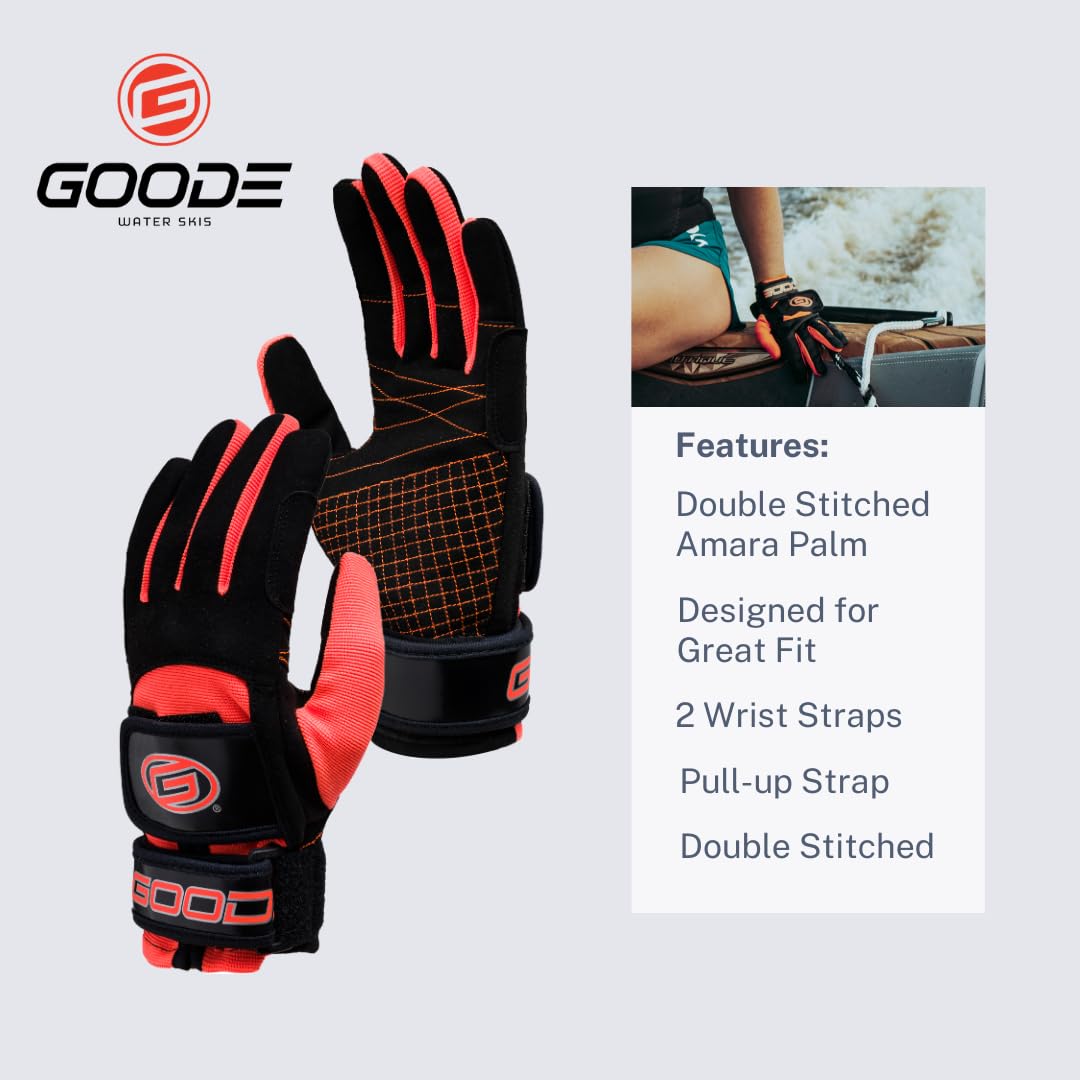 GOODE Pro - Guantes de esquí acuático (pequeños)