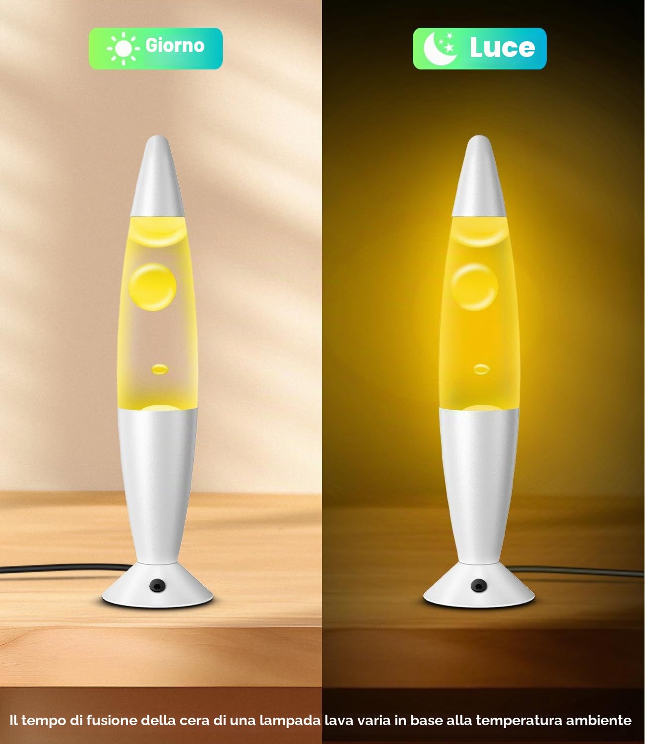 Lampada La LED con Telecomando, 17 Colori a Ricambio Modalità Automatica, Timer 8 Ore, Portata 15m, Lampada Atmosfera per Camera da Letto, Ufficio, Salotto
