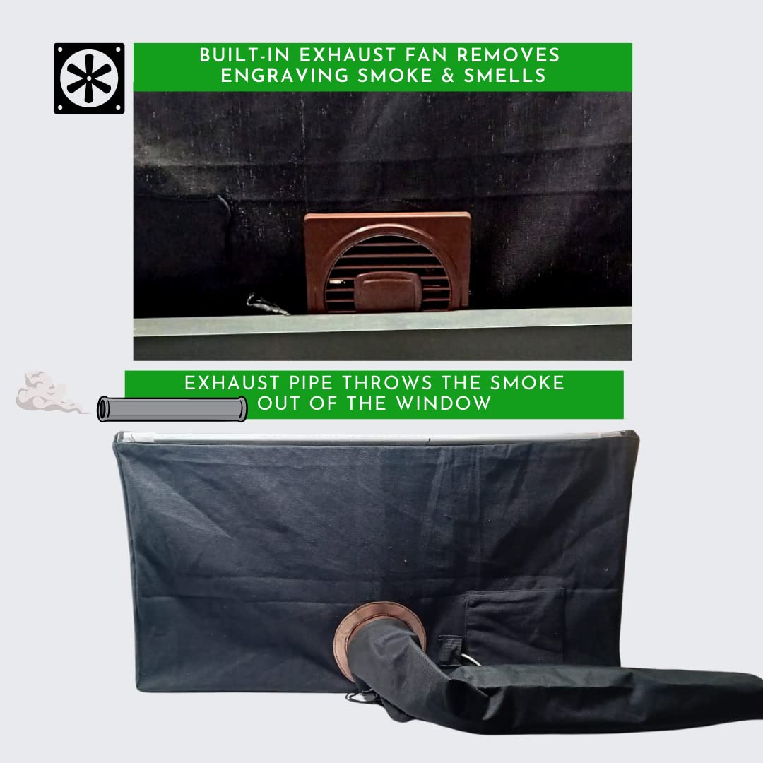 SMILEDRIVE® Laser Engraver Cover | Engraving Machine Enclosure 1