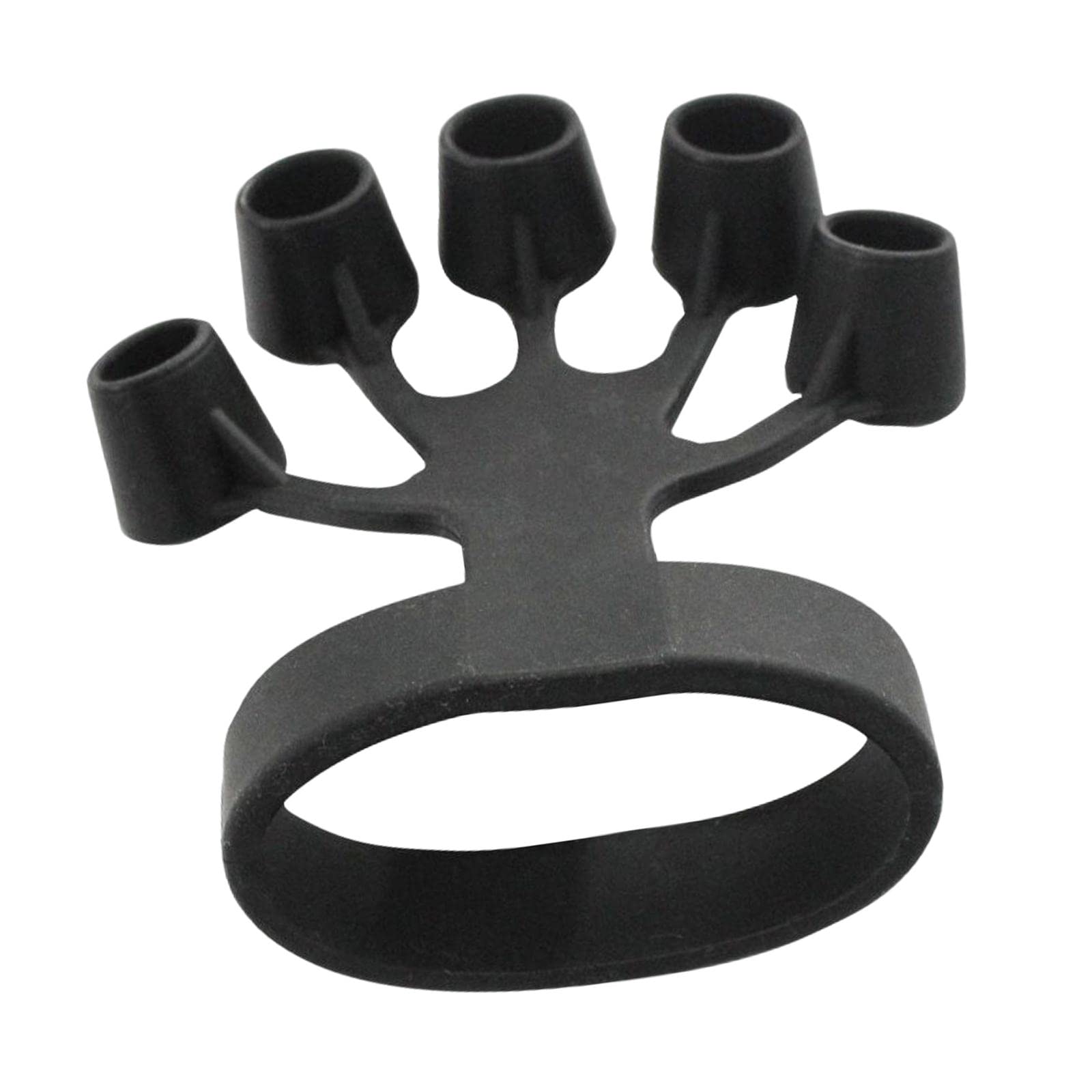 2 Piezas Fortalecedor de Mano Ejercitador de Agarre Entrenador de Muñeca Banda de Resistencia Silicona Duradera Y Alta Elasticidad Adecuado para Gimna