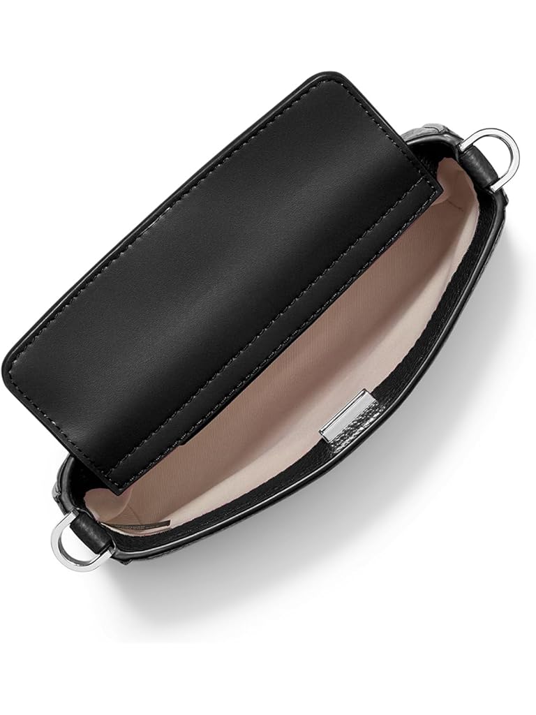 Black Michael Kors Bryant Small Convertible Crossbody Pouchette