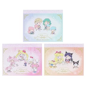 Amazon.co.jp: サンスター文具 セーラームーン×サンリオ メモ