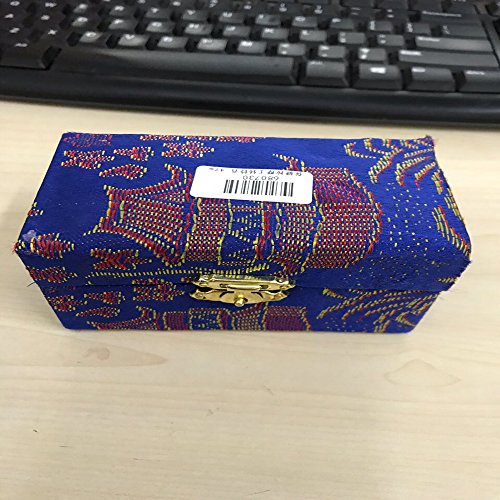 Zinnor Chinese Health Stress Relieve Daily Exercise Hand Ball Baoding Balls Hand Exercise Relaxation Therapy Muscle Ying Yang Blue Massage Tool Craft Collection With Box #TOP4