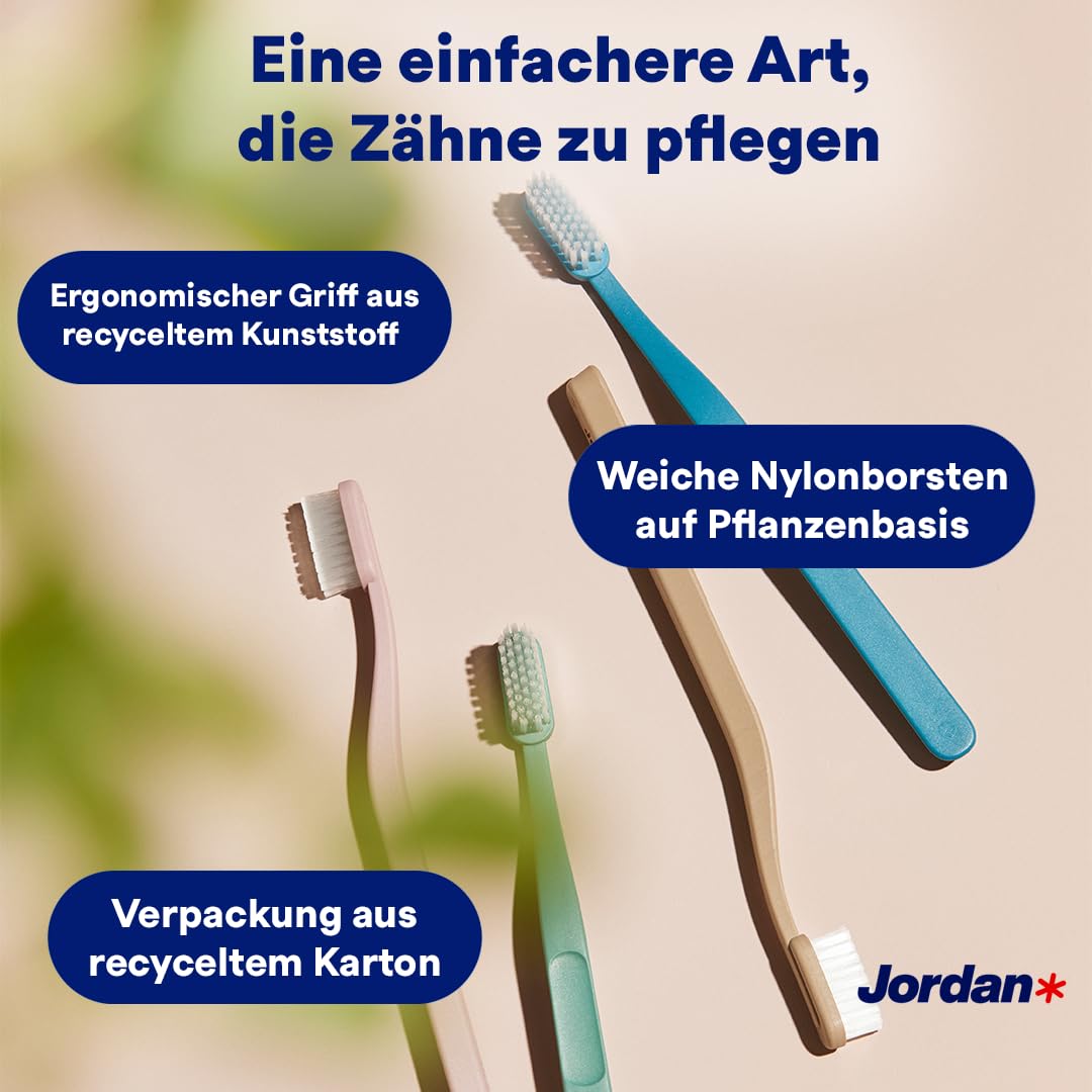 Jordan Green Clean Toothbrush - Sustainable Design -3
