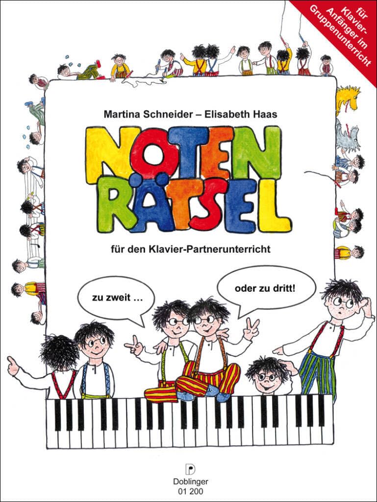 NOTENRATSEL FUR DEN KLAVIER-PARTNERUNTERRICHT PIANO      Pamphlet – January 1, 2000