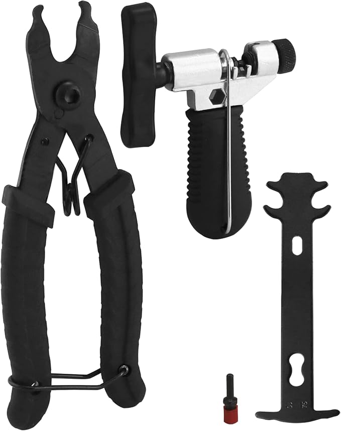 QWORK® Universal Bicycle Chain Tool, Bicycle Chain Repair Tool for 6/7