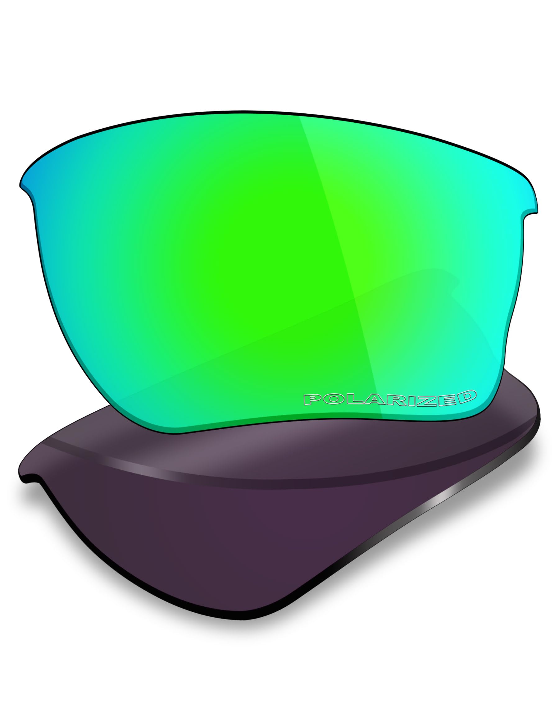 Mryok Replacement Lenses for Oakley Quarter Jacket OO9200 Sunglasses, HD Polarized, UV Protection, Impact Resistant