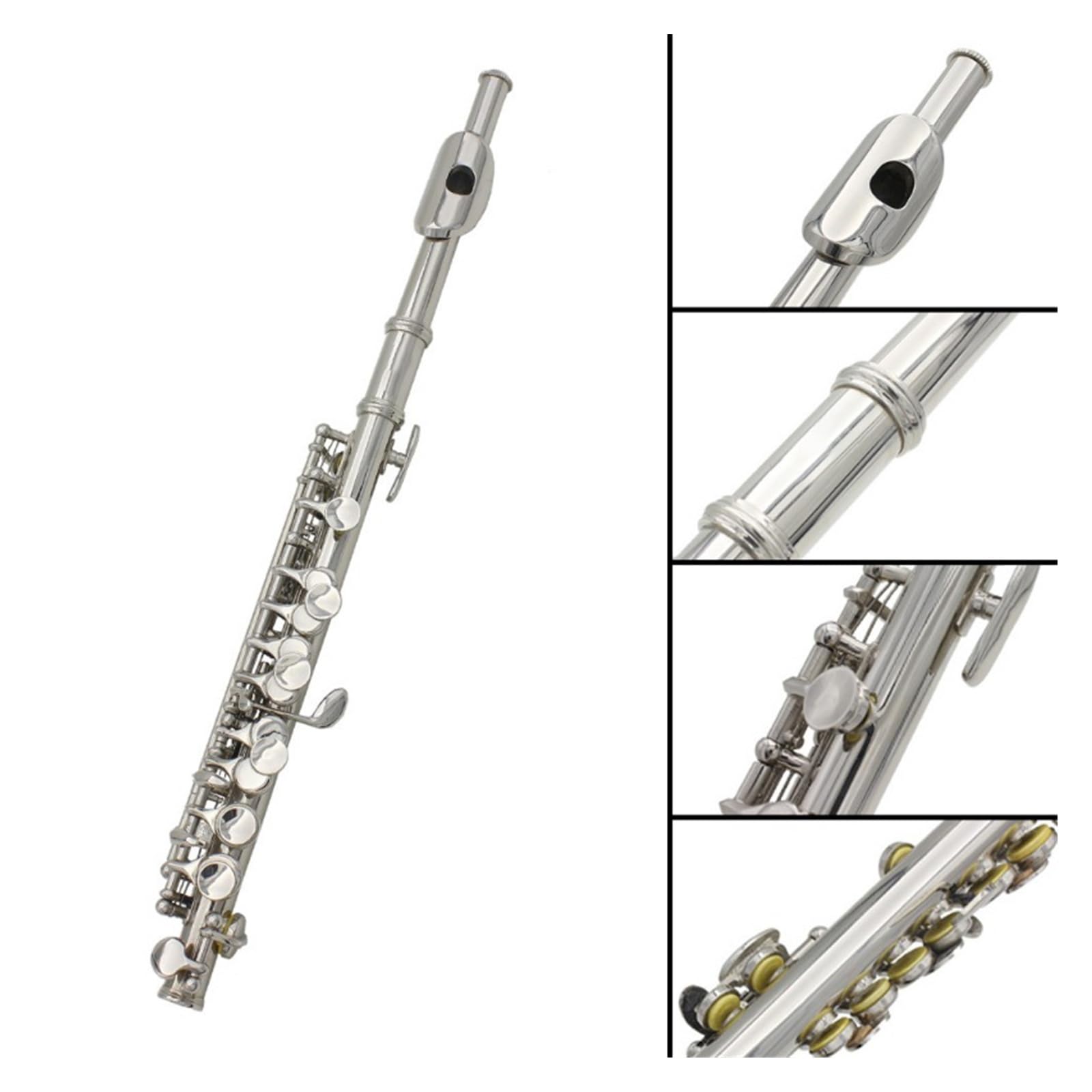 Flöte C Key Professionelles Querflöten-Musikinstrument
