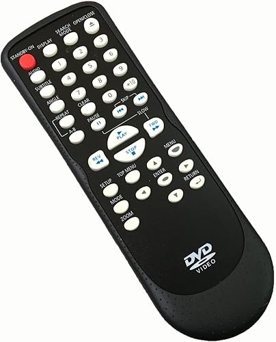 Control remoto de repuesto NB062 NB062UD compatible con reproductor de CD DVD Magnavox MWD200F MDV3300 MWD200E