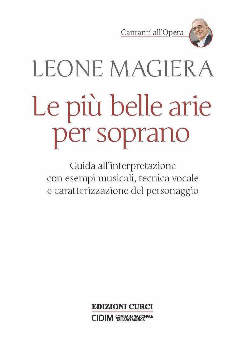 Arie per soprano guide d'interprétation technique vocale et exemples musicaux
