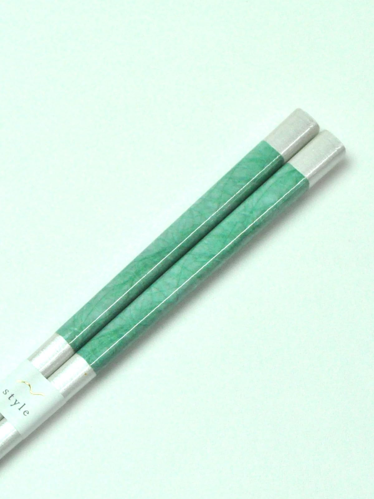 Amazon｜アオバ(Aoba) 抗菌箸 ライトグリーン 22.5cm 食洗機対応