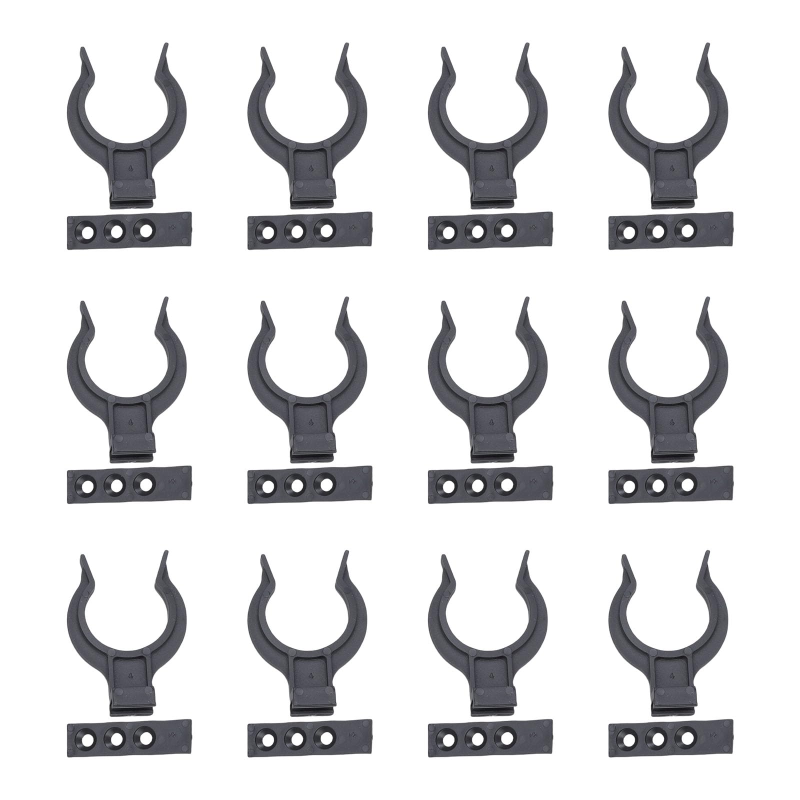 Apludoo Multicolor 12Pcs Multipurpose Kitchen Baseboards Fasteners Clip Cabinet Plinths Fixing Clip Cabinet Baseboard Buckle Kitchen Baseboards Fasteners