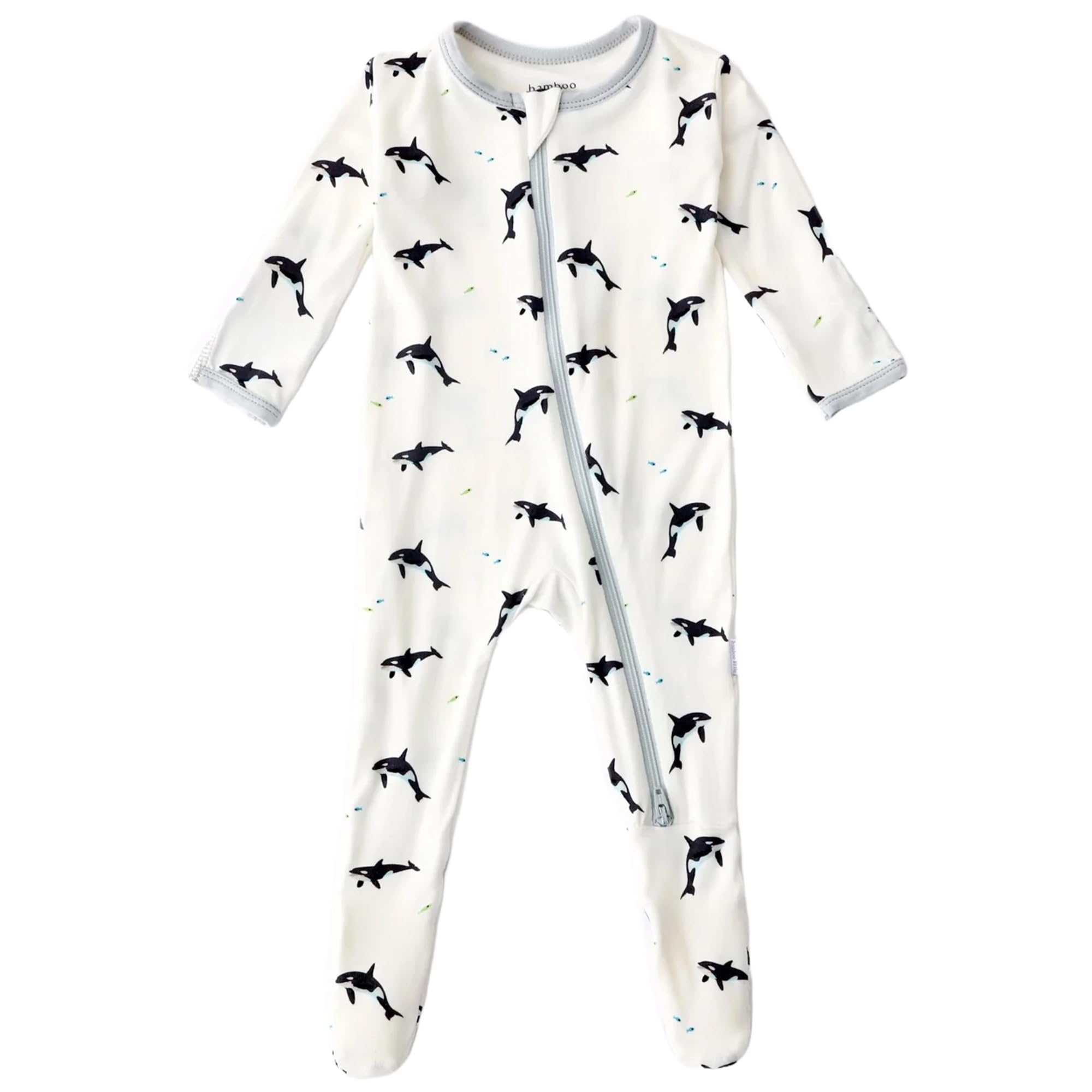 Bamboo Little Soft Baby Clothes Footie Pajamas