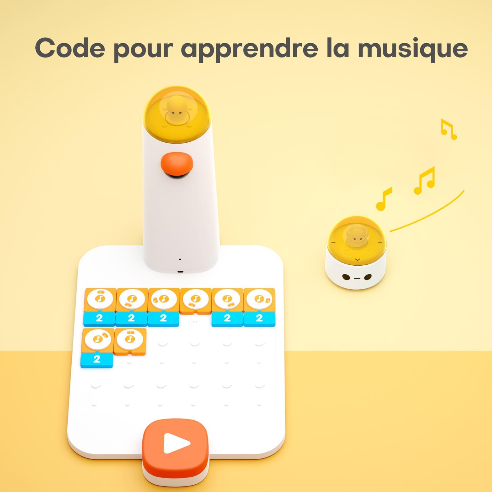Coding Set Pro Jouet Robot Programmable pour Enfants de 4+ Robot de Codage Électronique Kit Robotique DIY pour Débutant Apprenez Programmation avec Jeux Jouet Éducatif Cadeaux de Rentrée