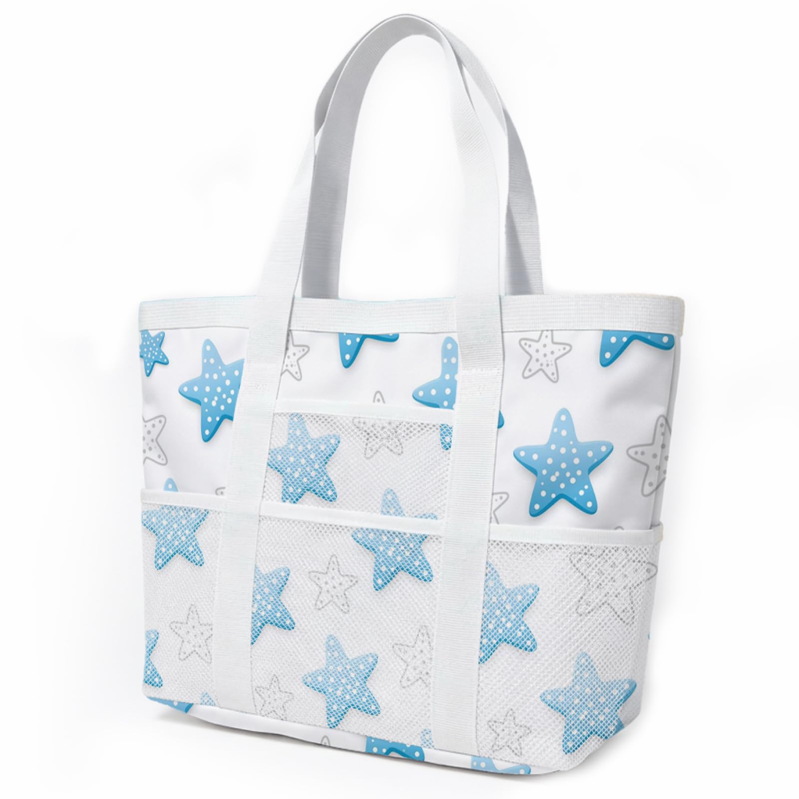 Strandtasche Strandtasche mit Reißverschluss Handtaschen Beach Bag Handbag Faltbar Einkaufstasche Sandschutz Strandtaschen Badetasche Strand Tasche Pool Bag