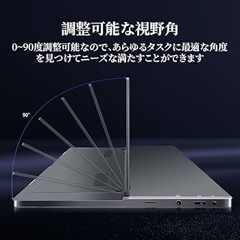 Amazon.co.jp: HAILESI モバイルモニター 15インチ 4K 3240*2160