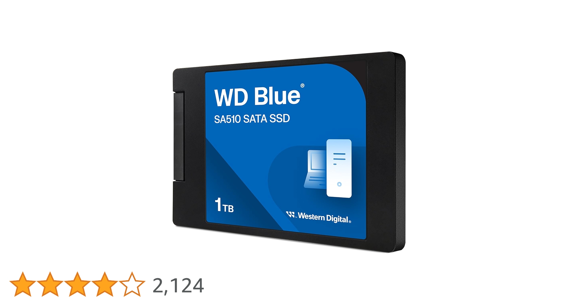 WD Blue SA510 1TB SATA SSD 2.5インチ　ケース付き 1TB WD Blue SA510 SATA SSD 2.5”/7mm Cased | Sandisk