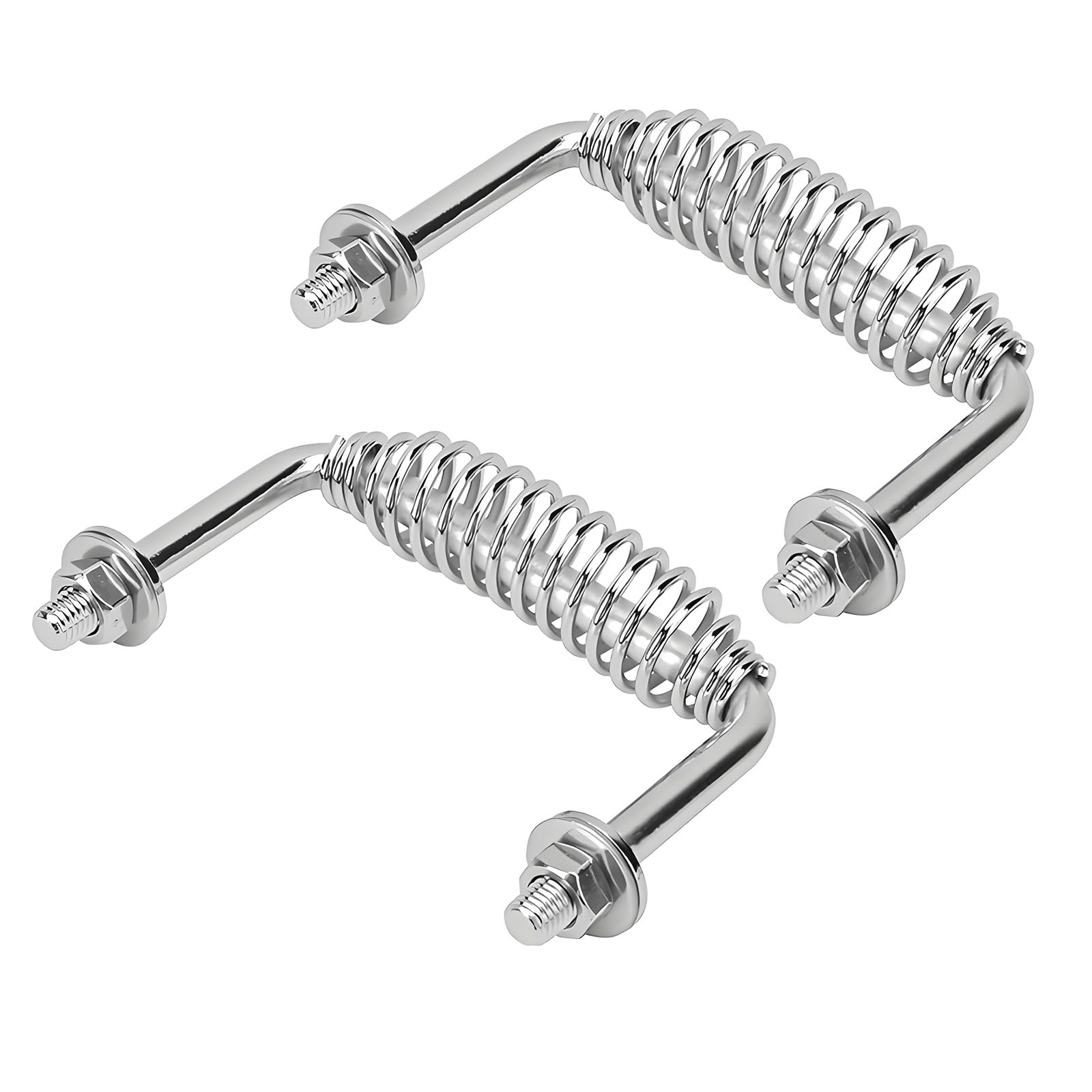 ZBIianxer Efficient Bolt Fixed Spring Handle 304 Nonrust Steel Barbecue Replacement for Various Grills Applications Rustless Barbecue