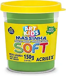 Massa de Modelar Soft Acrilex Verde 150 g