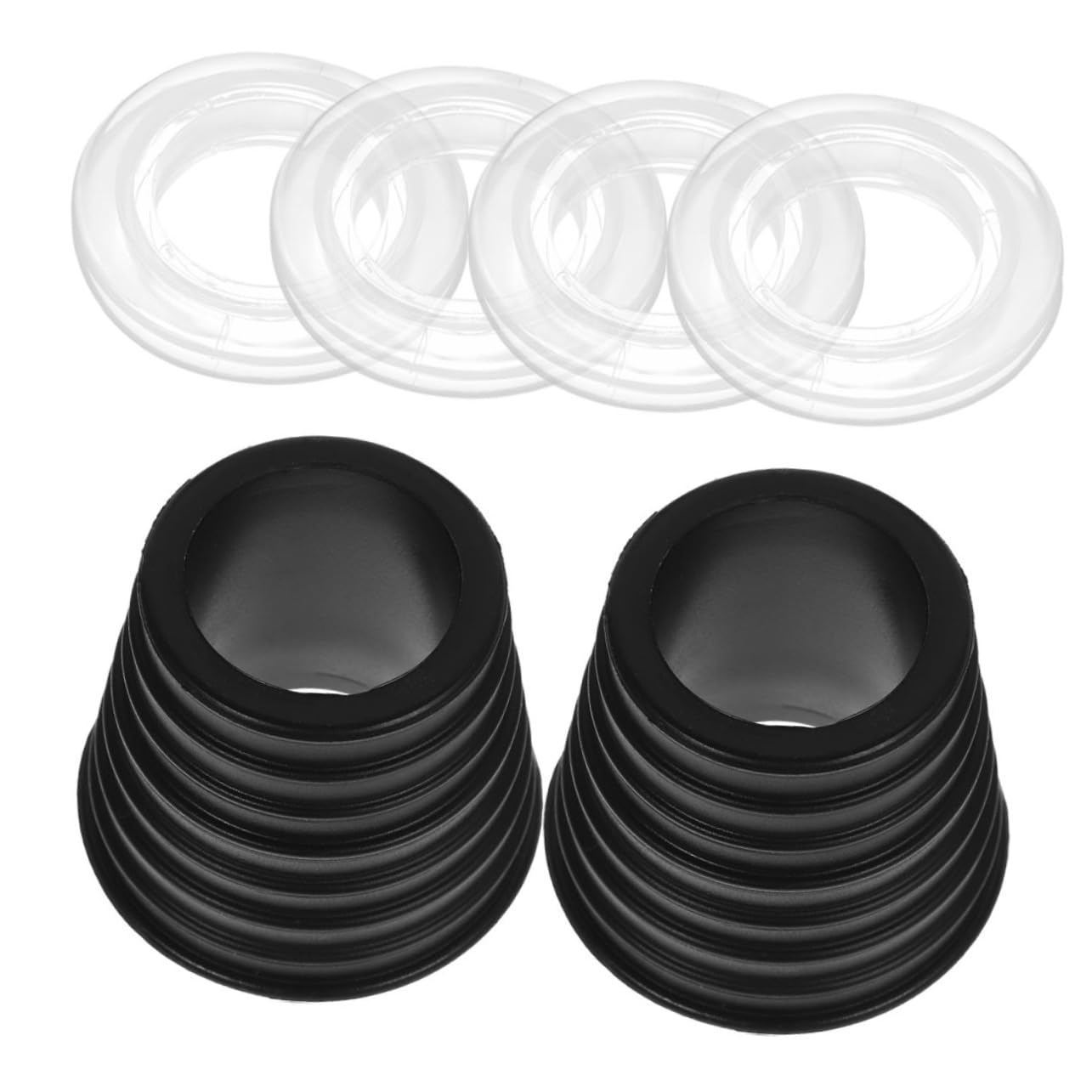YARNOW Lot de 10 Pieds De Parasol À roulettes Pièces De Rechange pour Parasol De Terrasse Accessoires Stabilisant Et Résistant Vent