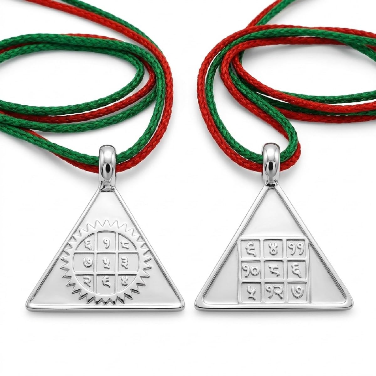 numeroastro Surya Budh Yantra Locket in Pure Silver – Energized Pendant for Intelligence & Success (6 Grams)