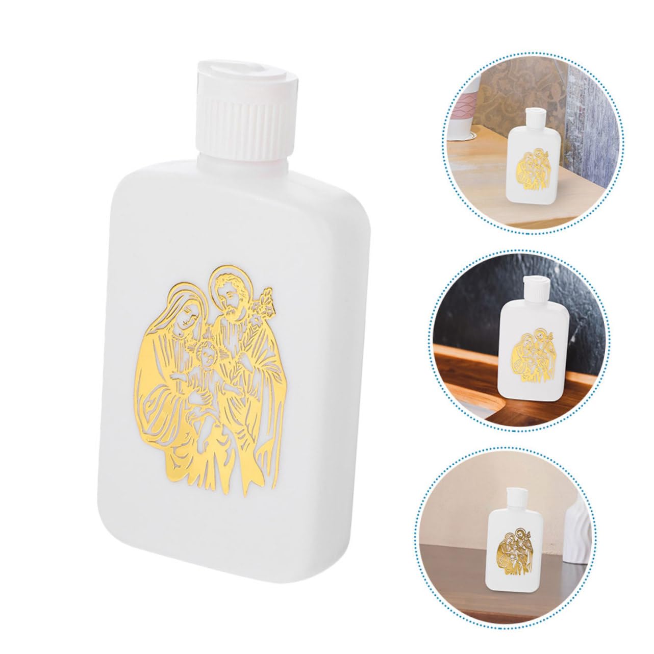 Alipis 32 Piezas Botella De Agua Envase Botellitas Botella De Agua De Bendición Recargable Bendición Botellas De Agua Botellas Vacias De Agua Botella Pequeña El Plastico