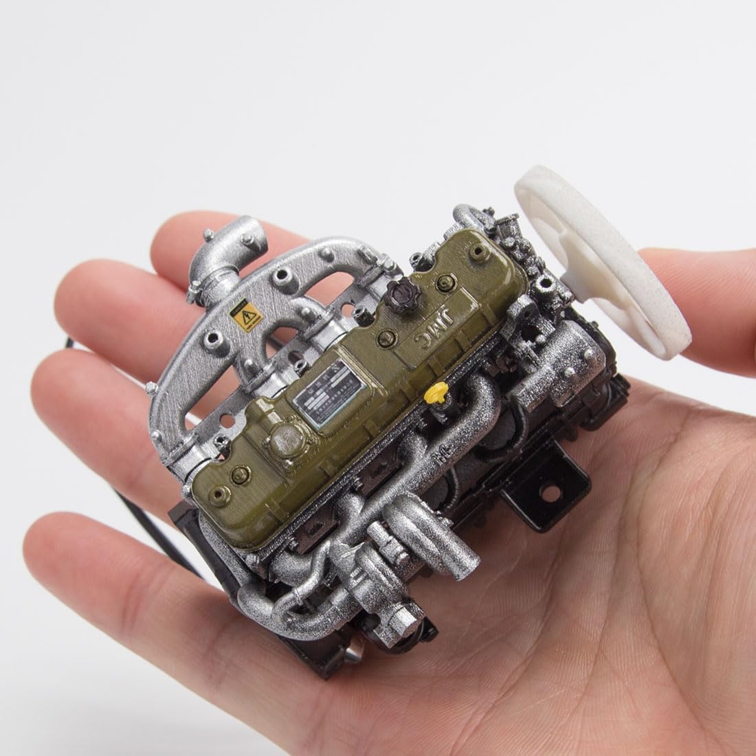 Amazon.co.jp: ミニエンジンキット、1/10 樹脂列 4 気筒モーター