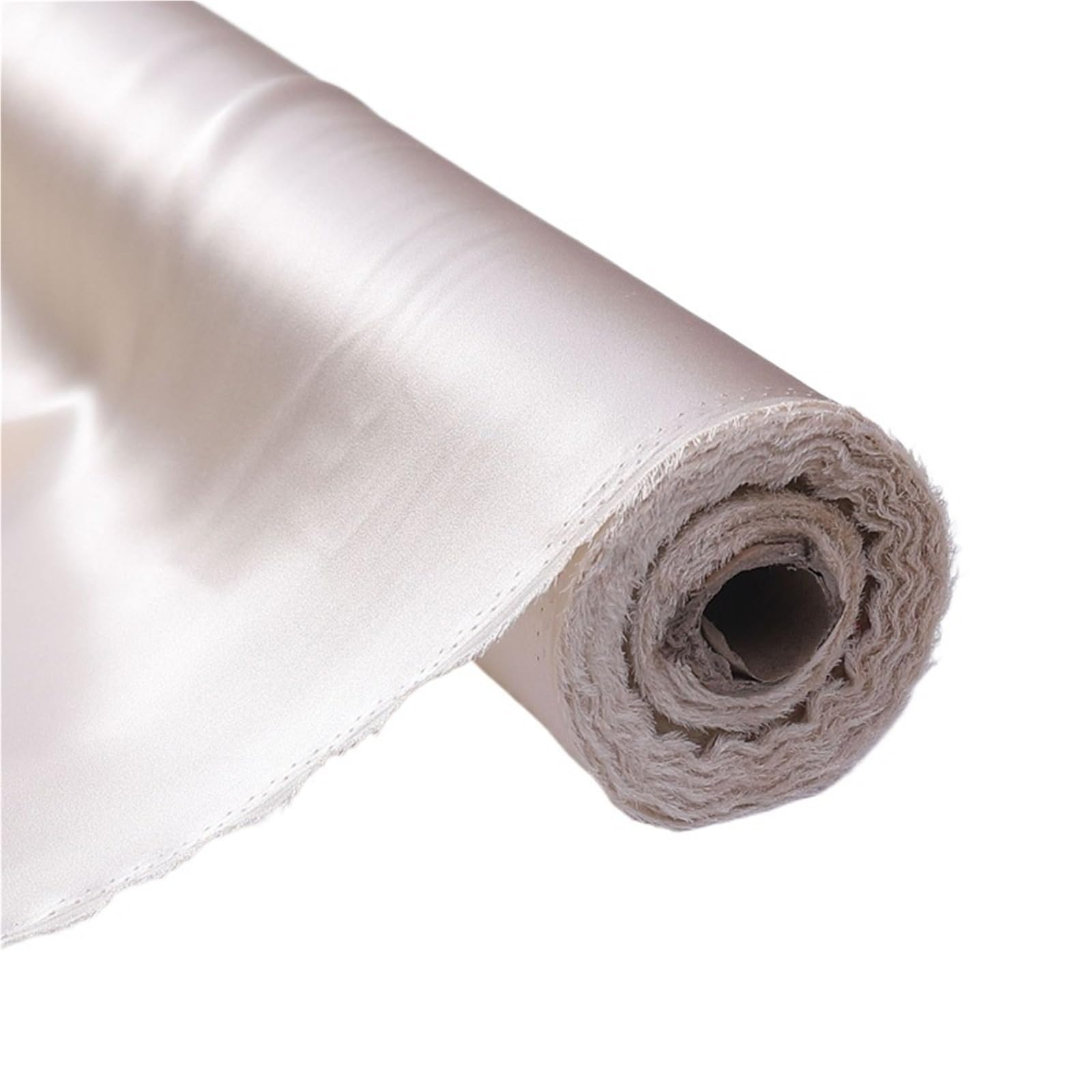 Satin Fabric Mulberry Silk Charmeuse Fabrics Textile Embroidery Garment Plain Satin Fabric(7,70x140cm)