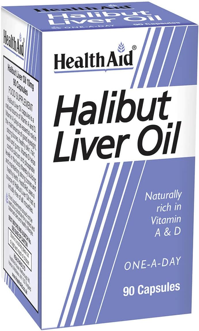 HealthAidHalibut Liver Oil - 90 Capsules