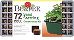 Burpee Greenhouse Indoor Starting Herbs, Flowers and Vegetables | Includes Dome, Watering, Seed Starter Tray, Coir Pellets | 10